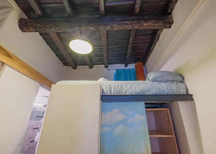 Loft Bohemien A Trastevere Lägenhet